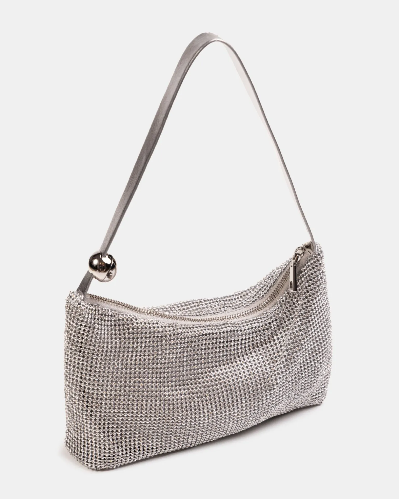 AURALIAS SILVER TOP HANDLE BAG