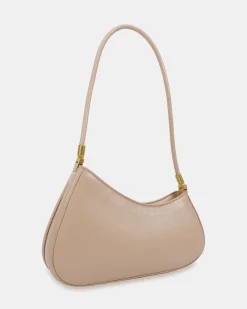 AVELINE NEUTRAL SMOOTH SHOULDER BAG