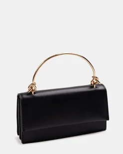 AVIANA BLACK TOP HANDLE BAG