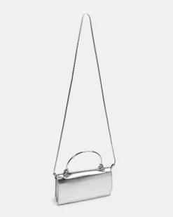 AVIANA SILVER TOP HANDLE BAG