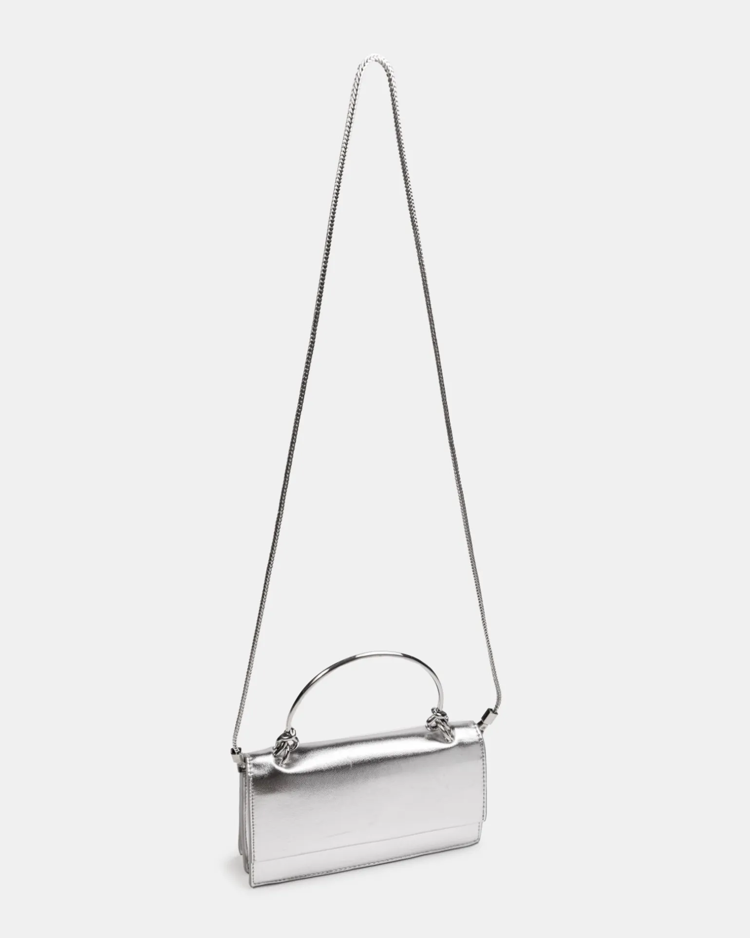 AVIANA SILVER TOP HANDLE BAG