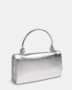 AVIANA SILVER TOP HANDLE BAG