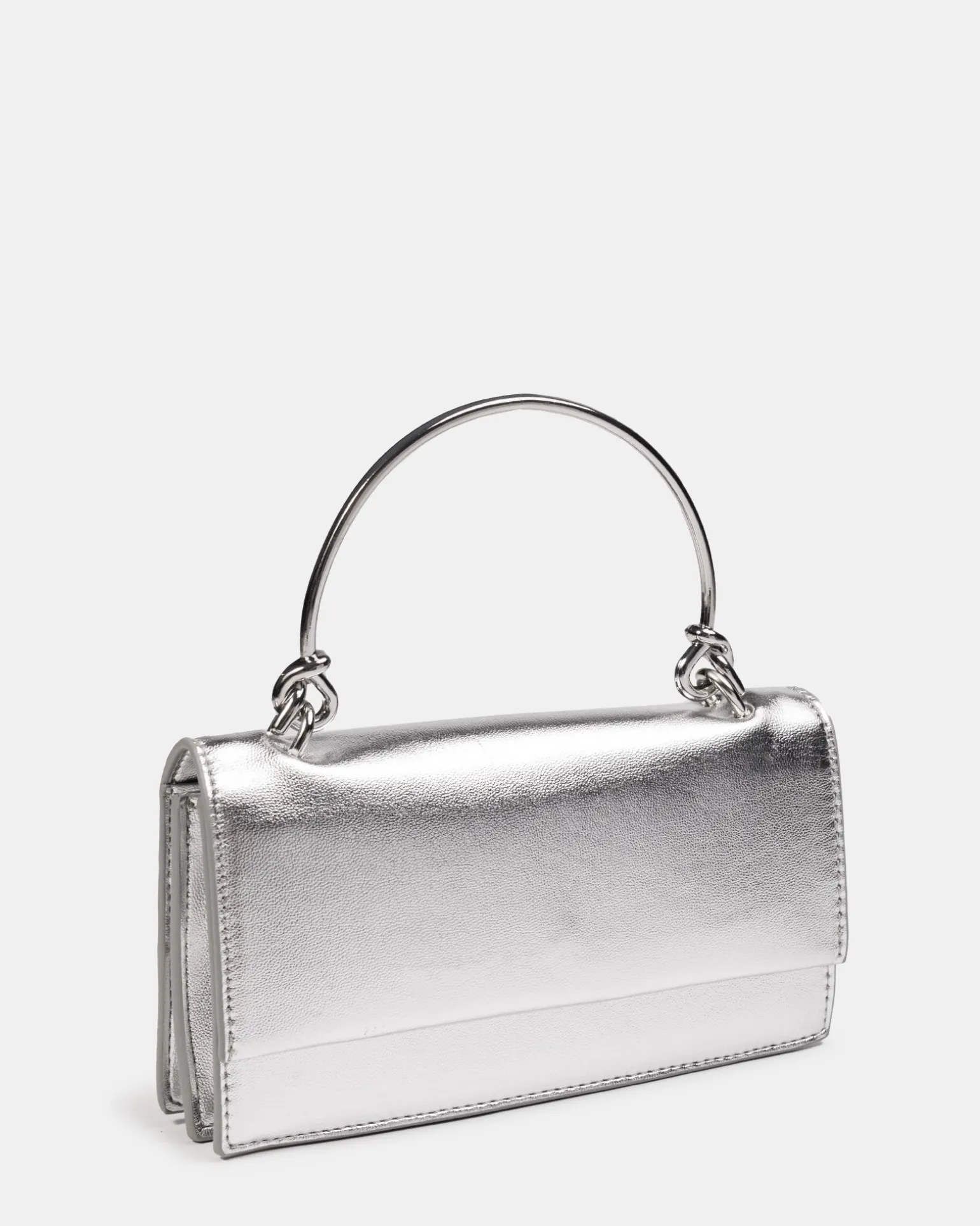 AVIANA SILVER TOP HANDLE BAG