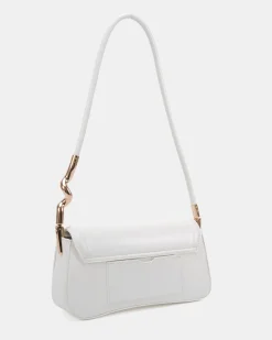 AYRA WHITE SHOULDER BAG