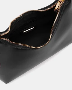 AZRIEL BLACK SHOULDER BAG