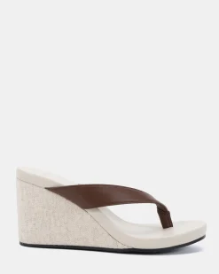 BACI LINEN Wedge Heels