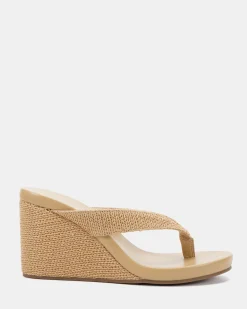 BACI RAFFIA Wedge Heels