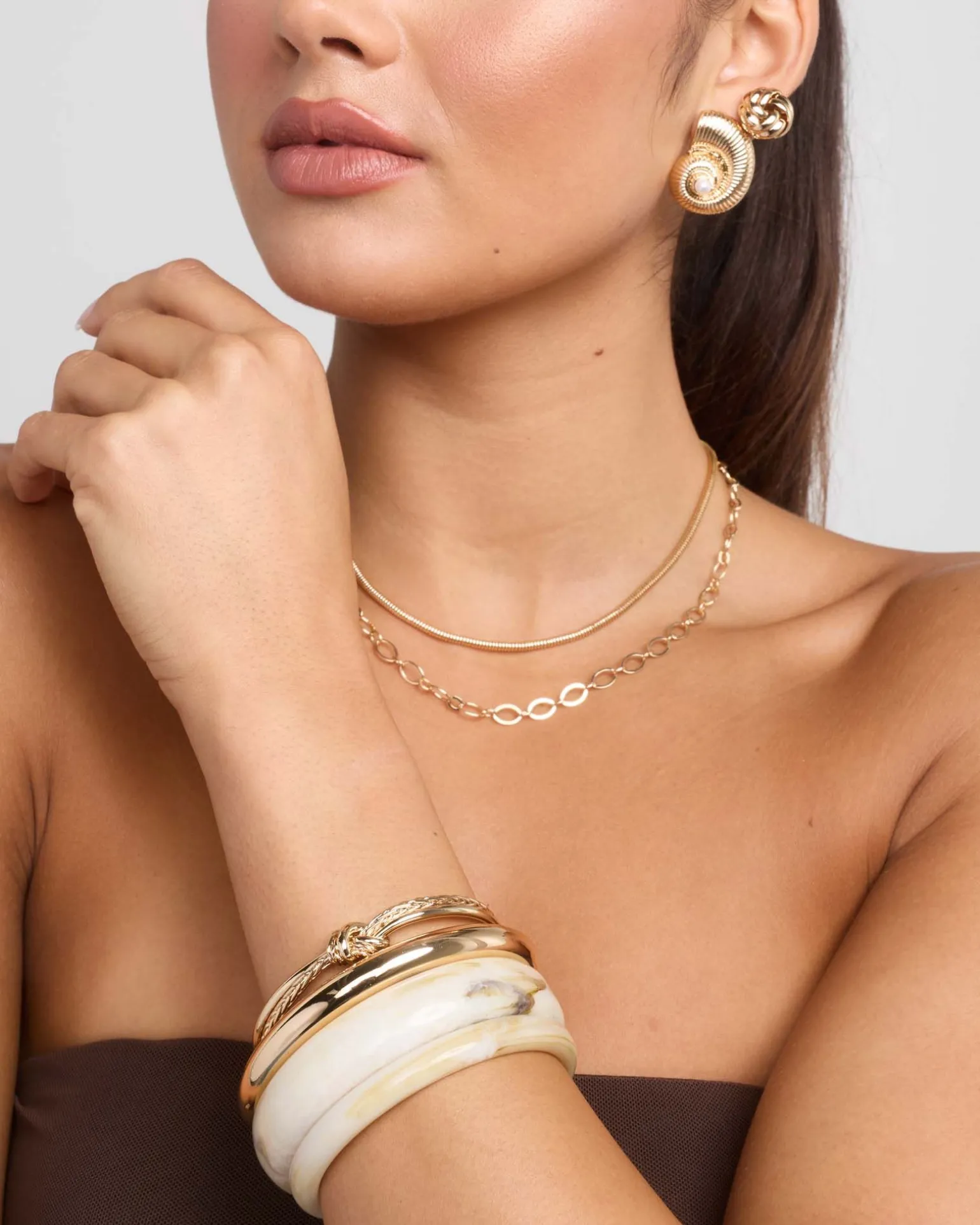 BANGLE - DALLAS Metallic Wristwear