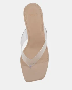 BARI Clear Wedge Heels