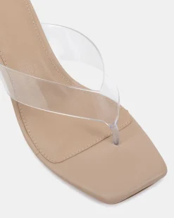 BARI Clear Wedge Heels