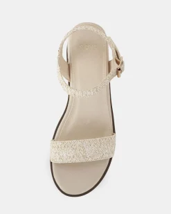 BARLETTA METALLIC RAFFIA