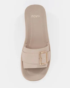 BEATIFIC BEIGE Wedge Heels