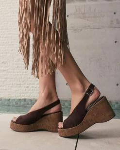 BELIEF ESPRESSO Wedge Sandals