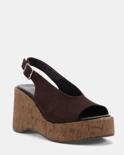 BELIEF ESPRESSO Wedge Sandals