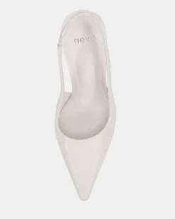 BIANKO WHITE Wedge Sandals