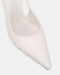 BIANKO WHITE Wedge Sandals