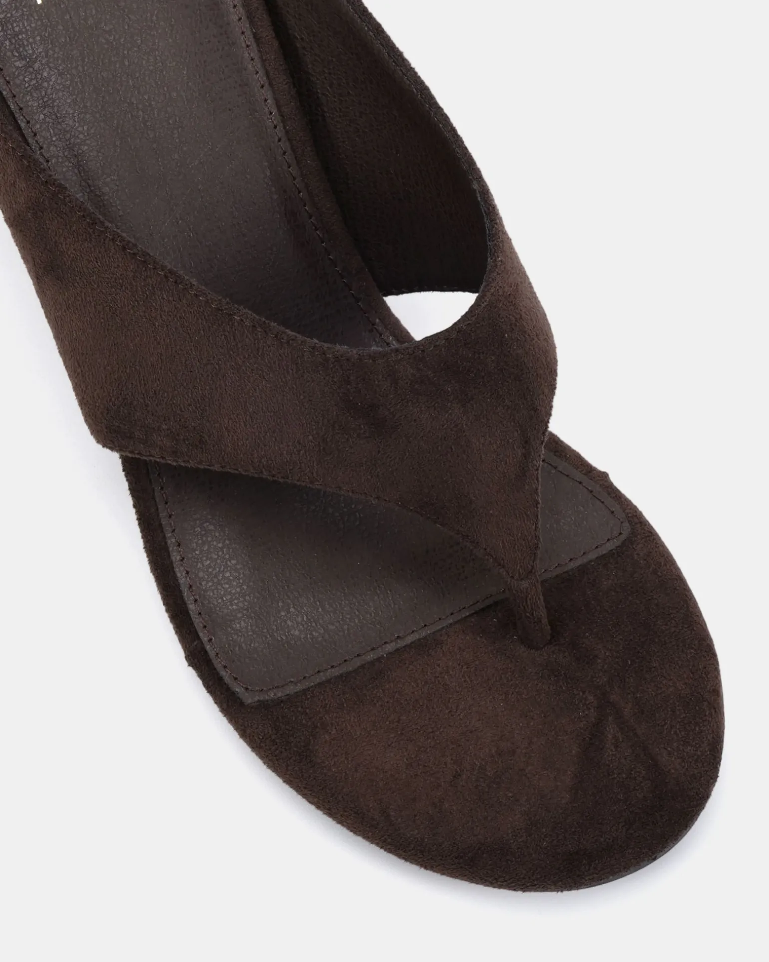 BIBI ESPRESSO SUEDE Wedge Heels