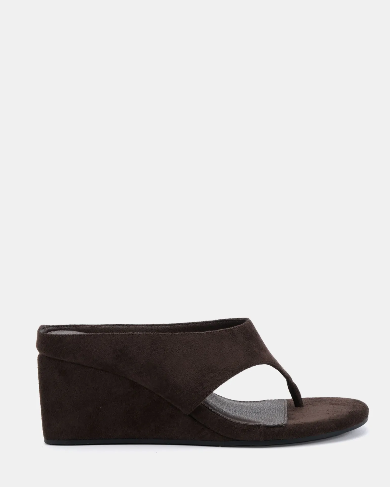 BIBI ESPRESSO SUEDE Wedge Heels