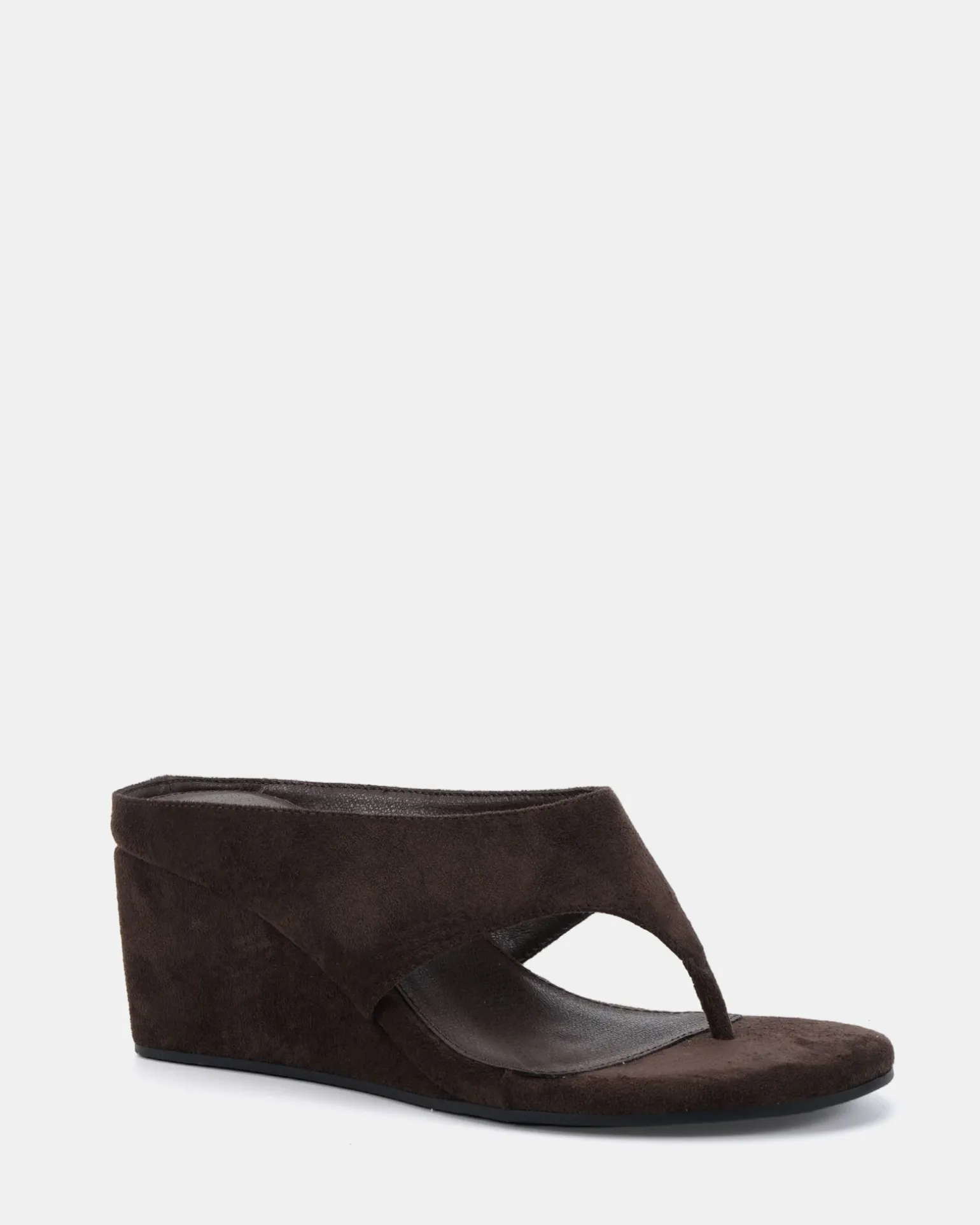 BIBI ESPRESSO SUEDE Wedge Heels