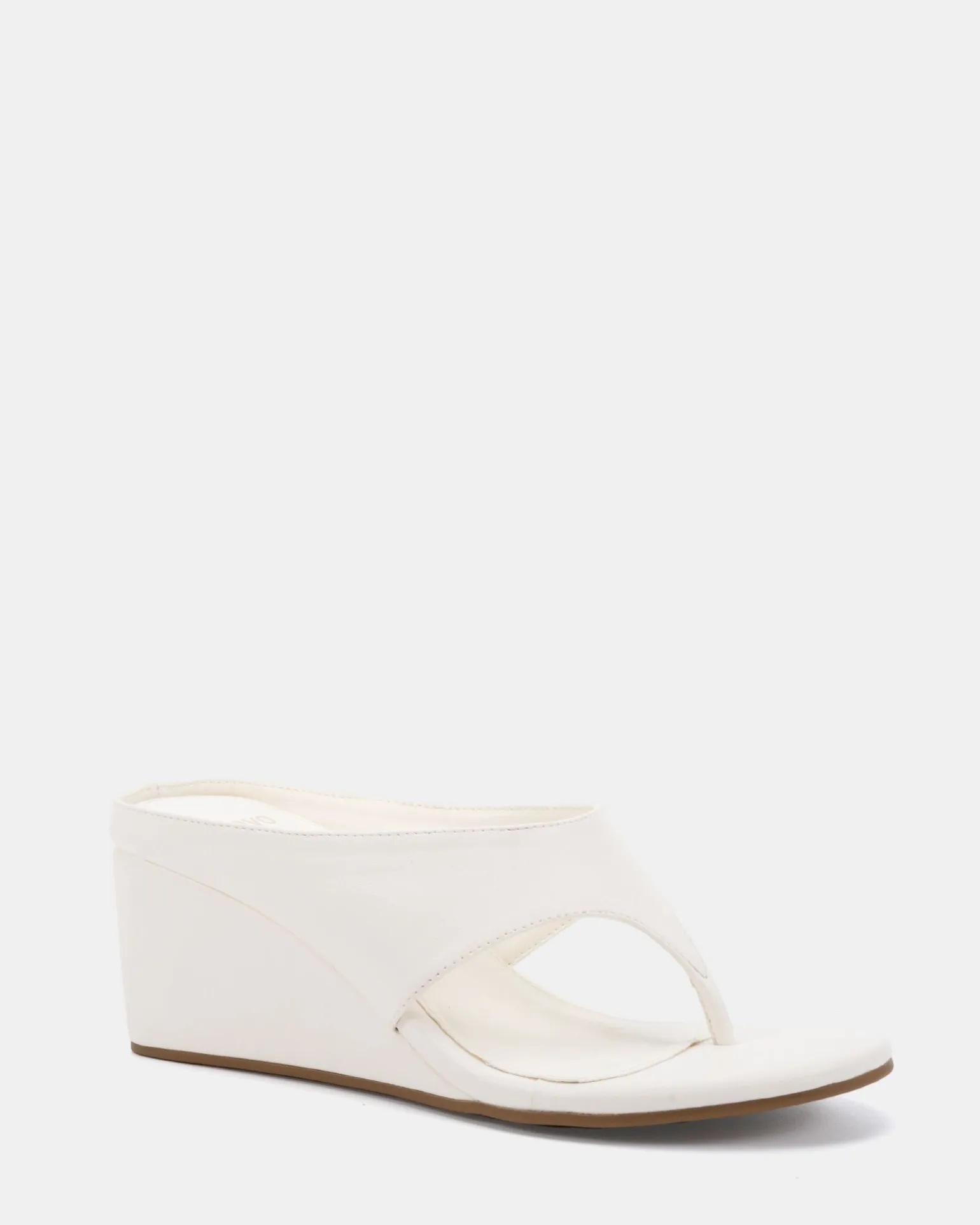 BIBI WHITE Wedge Heels