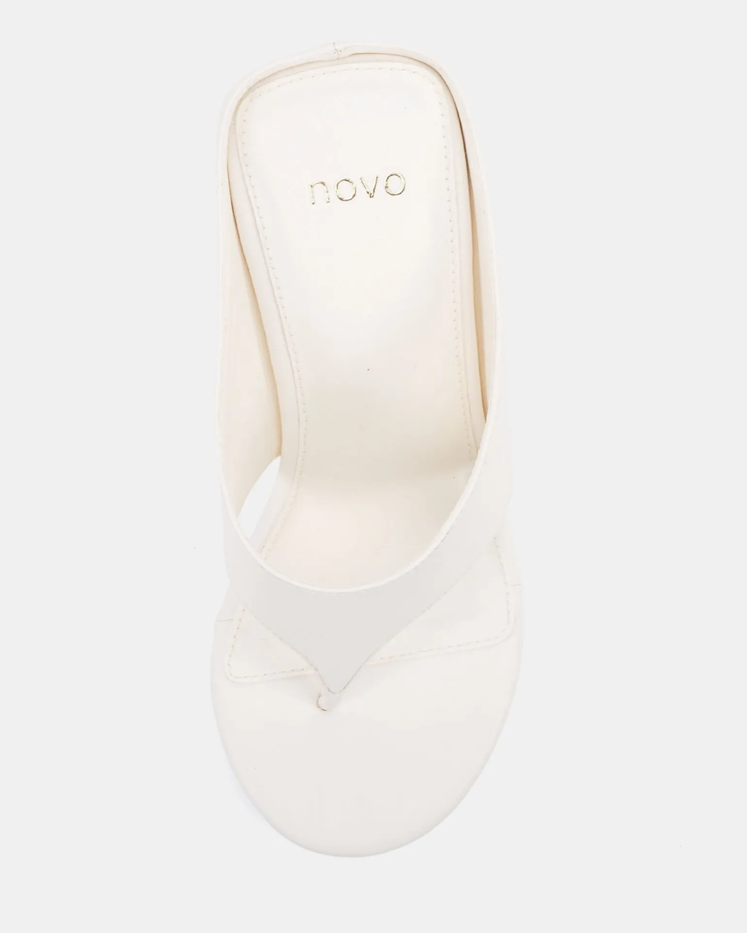 BIBI WHITE Wedge Heels