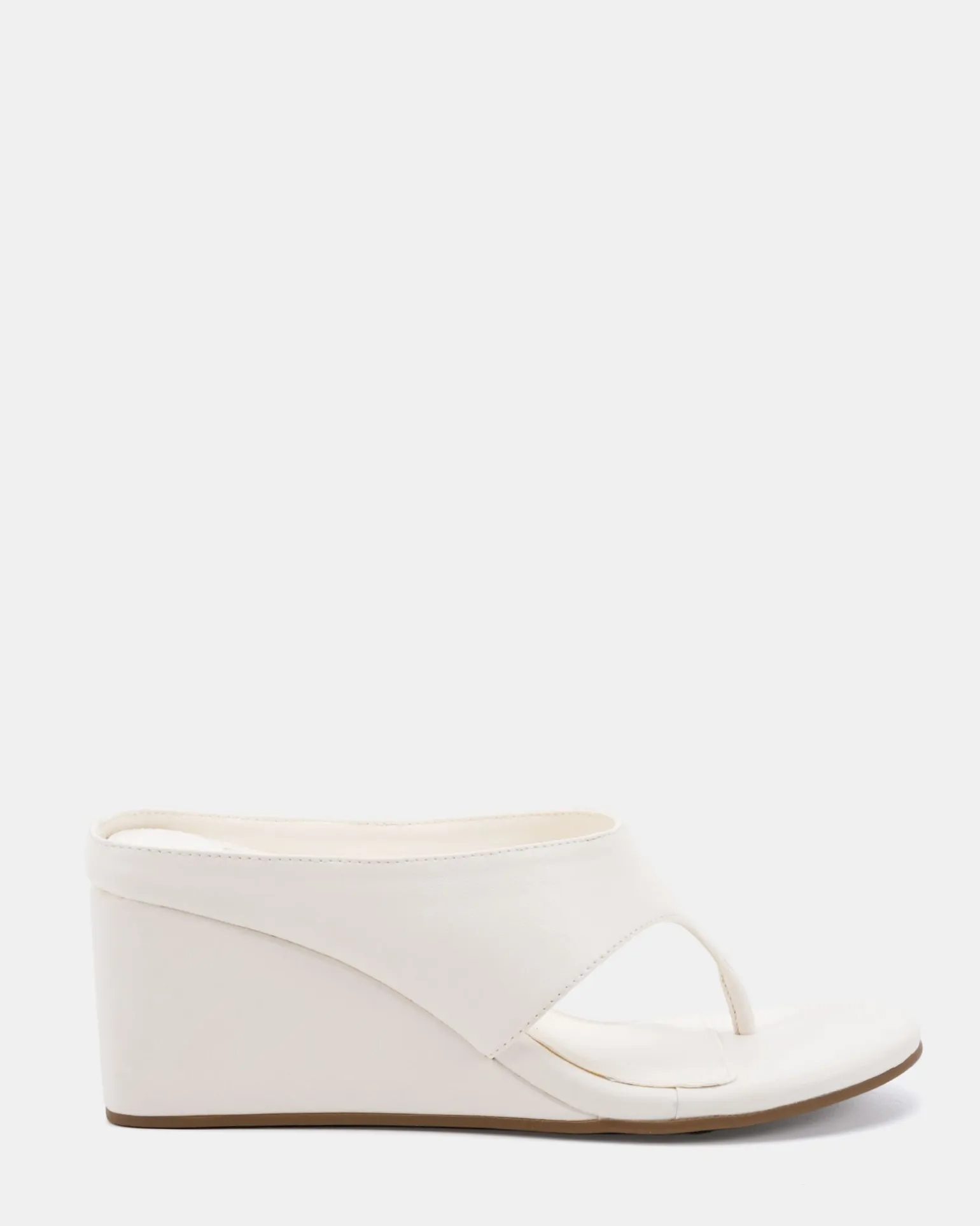 BIBI WHITE Wedge Heels