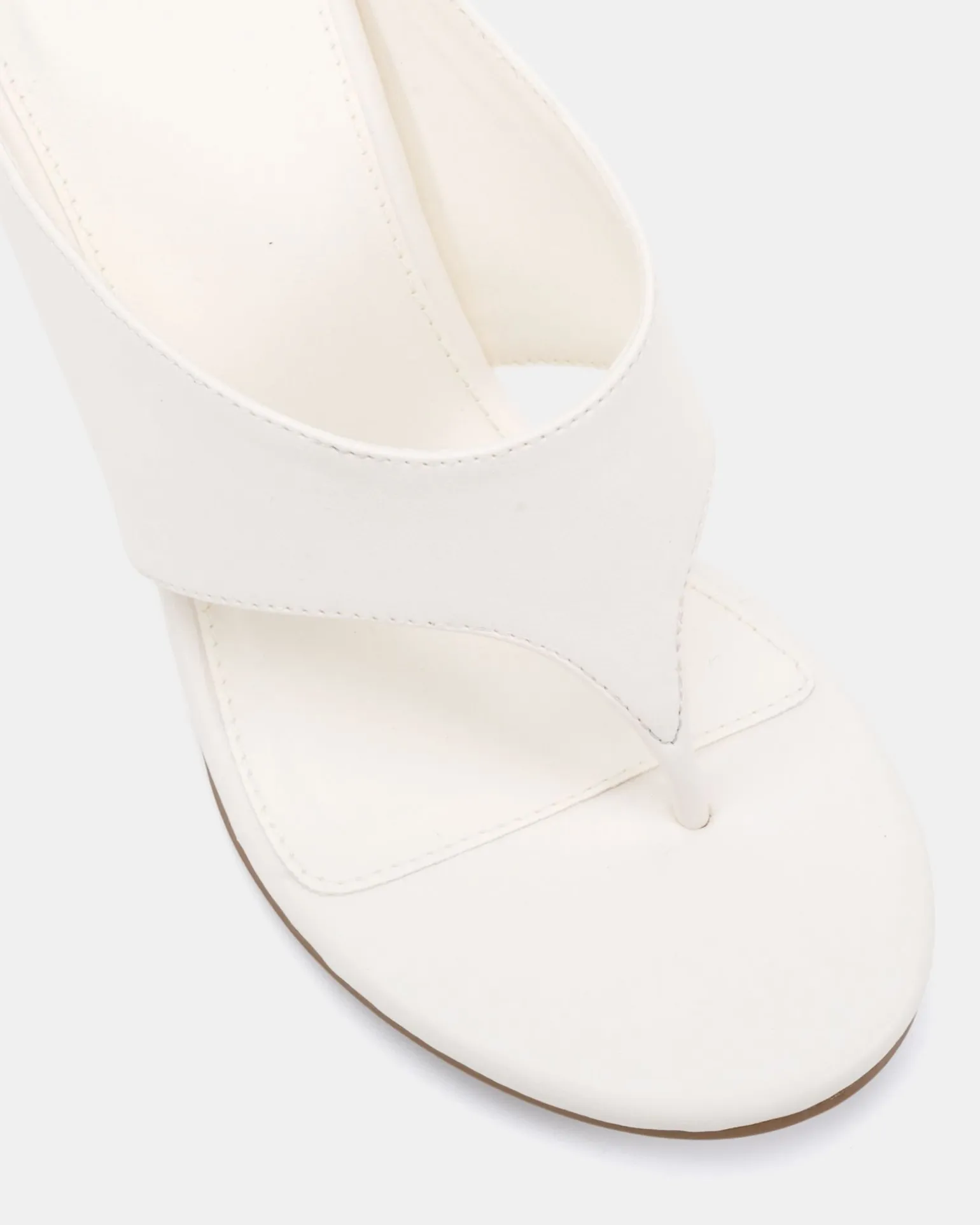 BIBI WHITE Wedge Heels