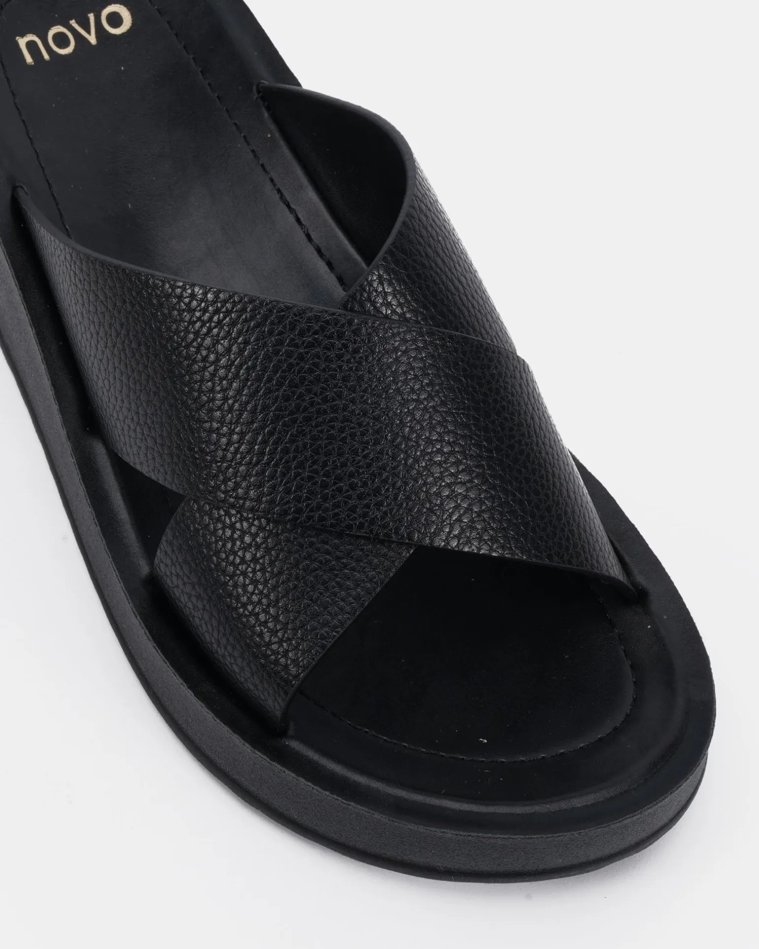 BLERM BLACK Wedge Heels