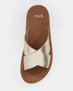 BLERM GOLD Wedge Heels