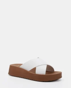 BLERM WHITE Wedge Heels