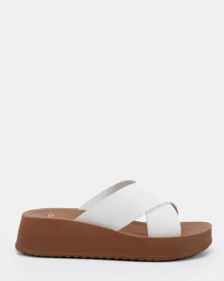 BLERM WHITE Wedge Heels