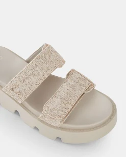 BRENNAN METALLIC RAFFIA