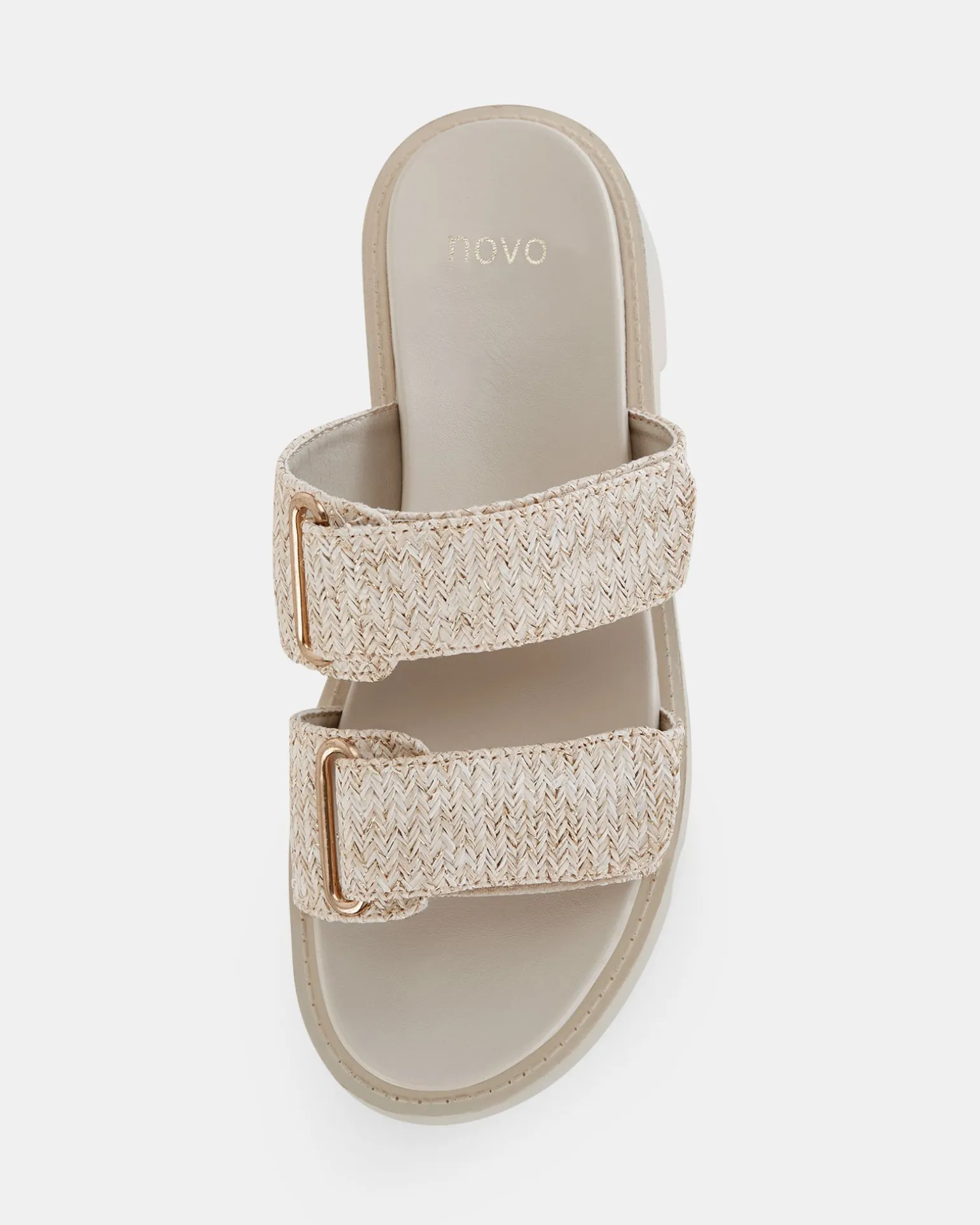 BRENNAN METALLIC RAFFIA