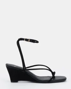 BRIONY Black Suede