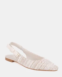 CADANCE NATURAL TWEED Ballet Flats
