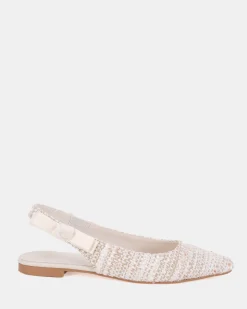 CADANCE NATURAL TWEED Ballet Flats