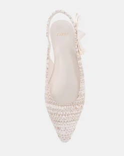 CADANCE NATURAL TWEED Ballet Flats