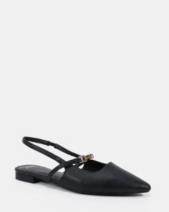 CALE BLACK Ballet Flats