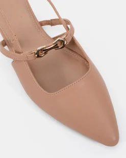 CALE CAMEL Ballet Flats