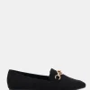 CALLIOPE Black Suede Ballet Flats
