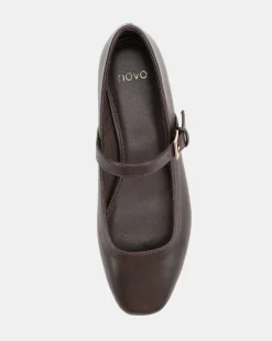 CALMLY ESPRESSO VINTAGE Ballet Flats