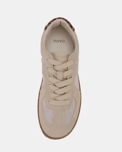 CALVEN BEIGE Leisure Sneakers