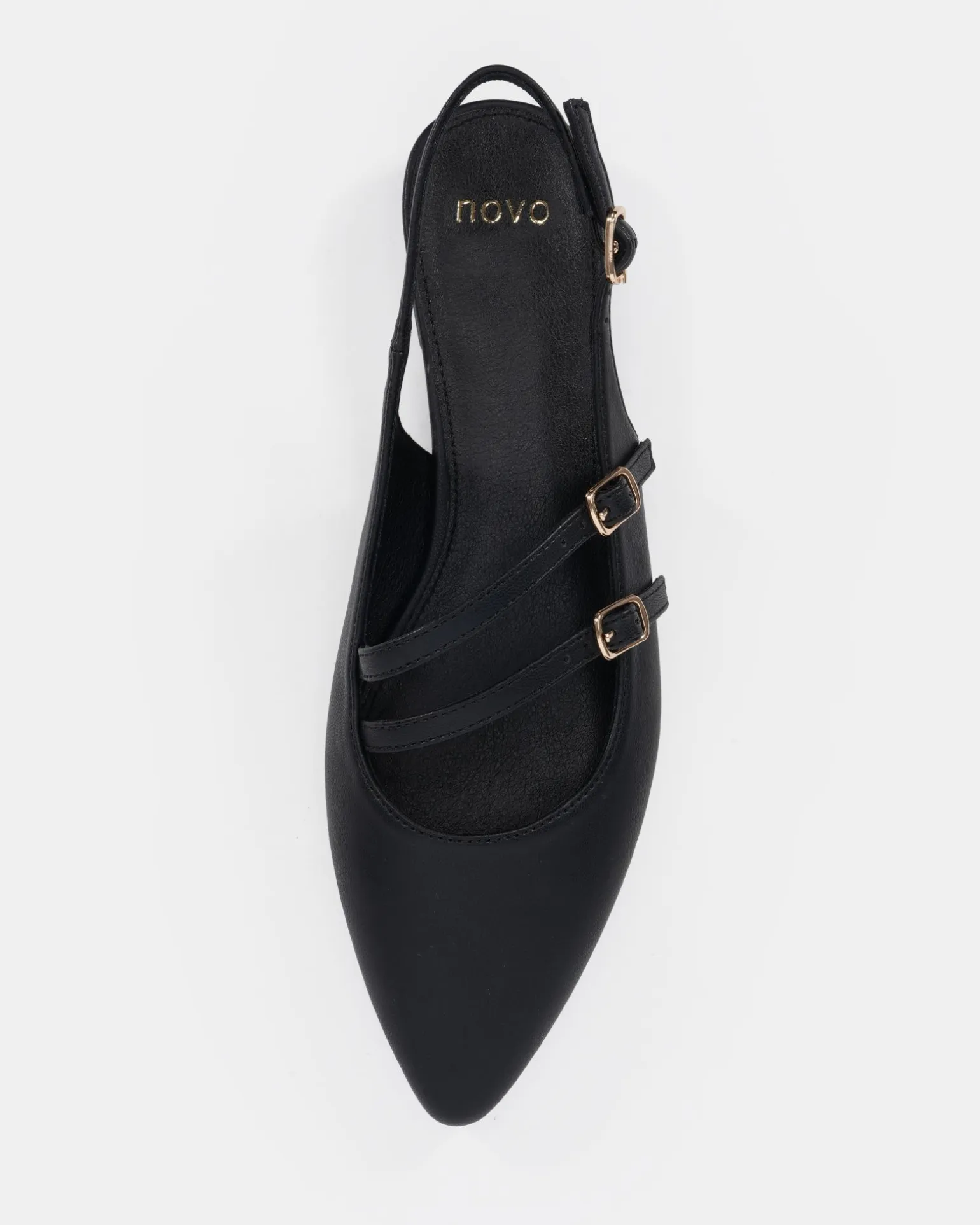 CANNY BLACK Ballet Flats