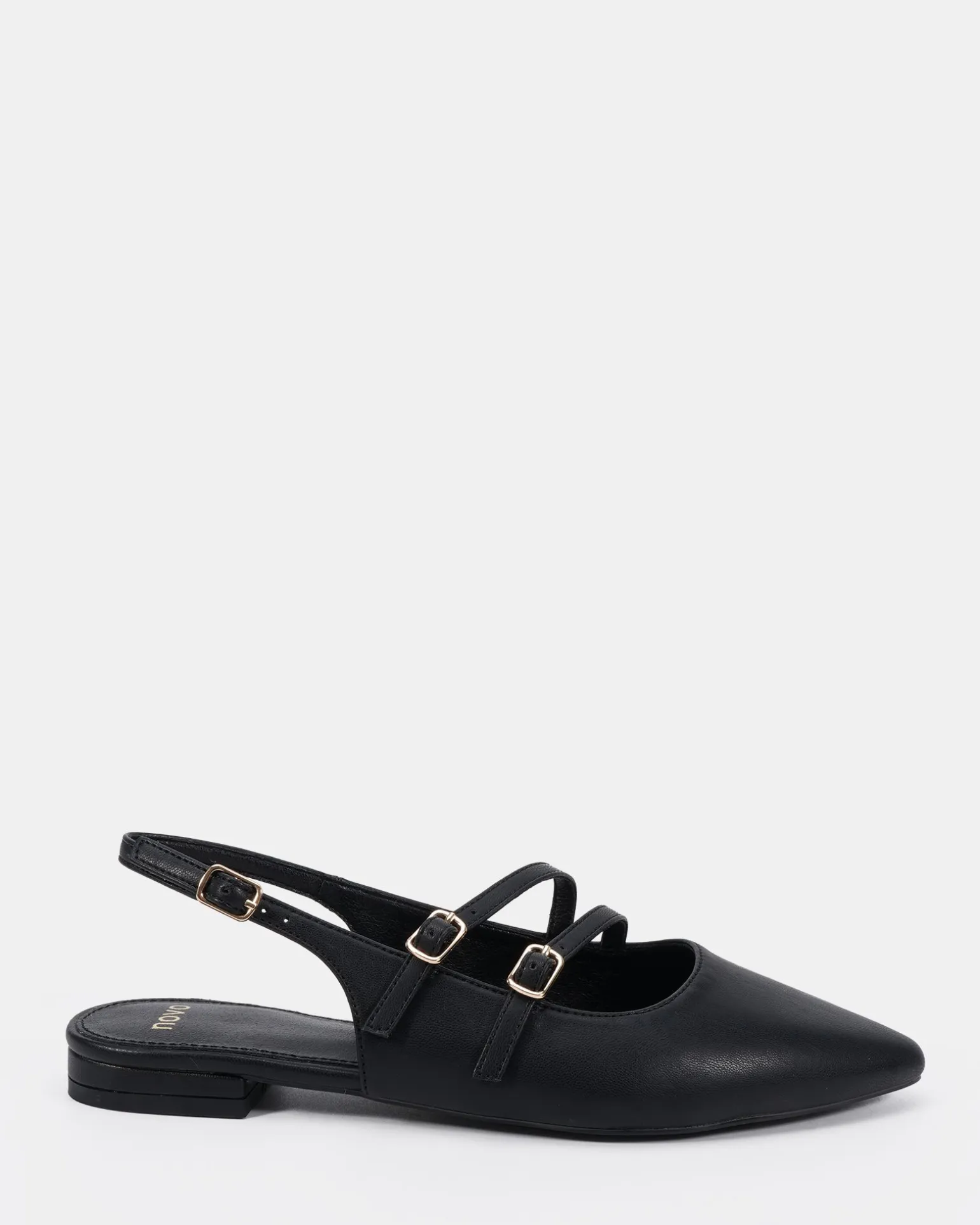 CANNY BLACK Ballet Flats