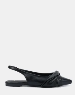 CARENNA BLACK Ballet Flats