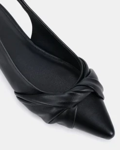 CARENNA BLACK Ballet Flats