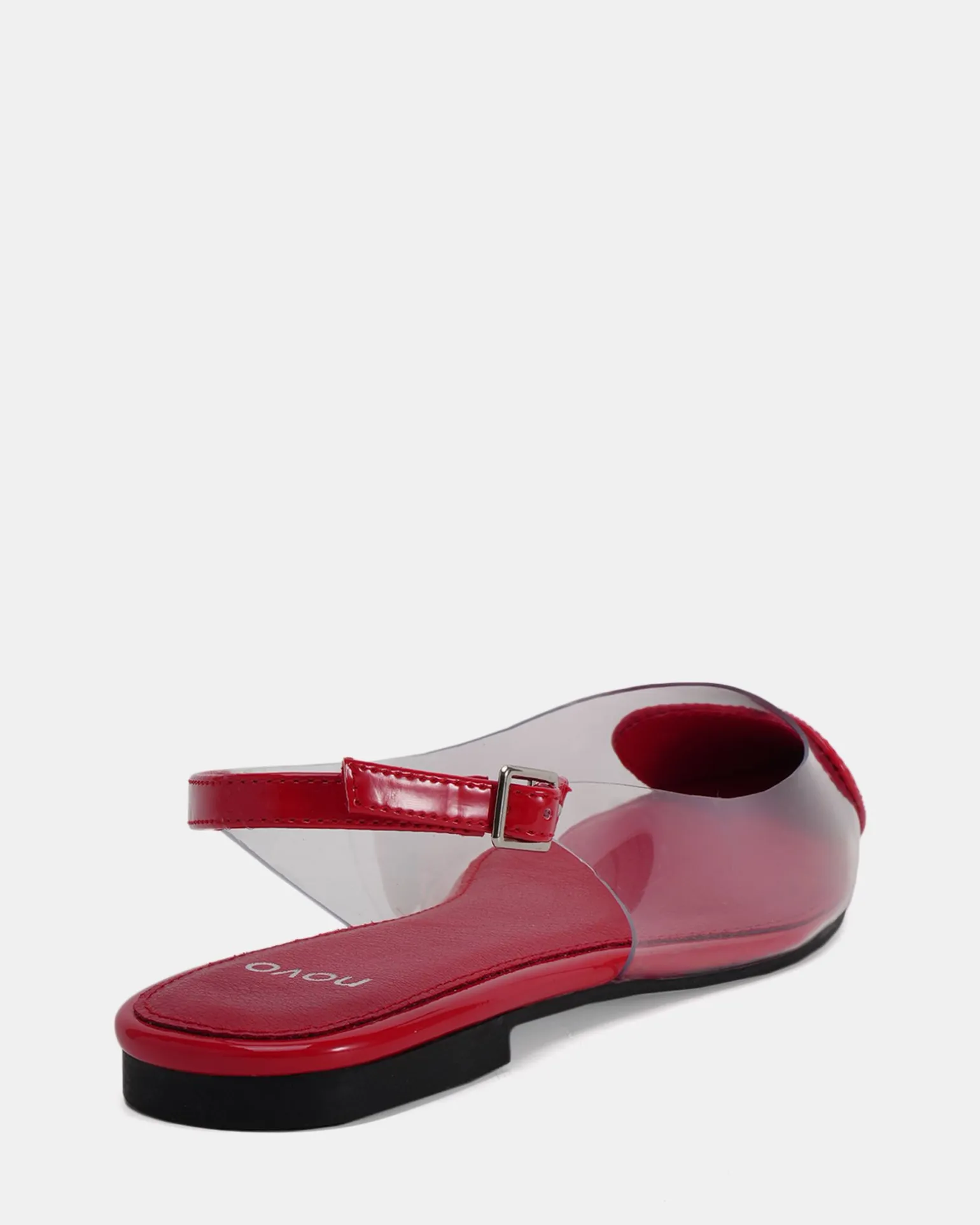 CARESS Red Patent Ballet Flats