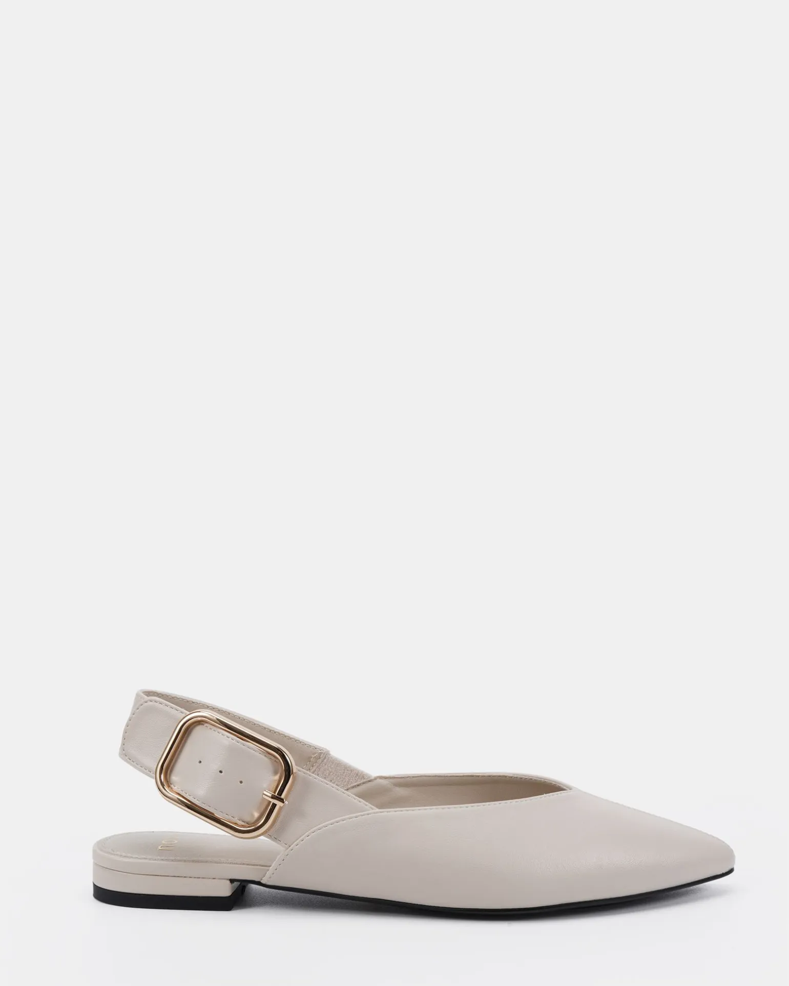 CARITAS CREAM SMOOTH Ballet Flats