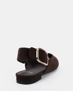 CARITAS ESPRESSO SUEDE Ballet Flats