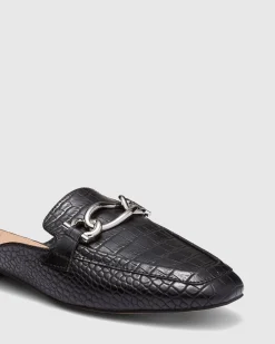CARLETTA Black Croc
